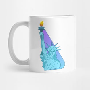 Statue of Liberty (Pink Shadow) Mug